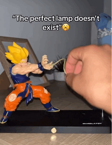 Super Saiyan Magnetic Led Night Light – KAMEHAMEHA
