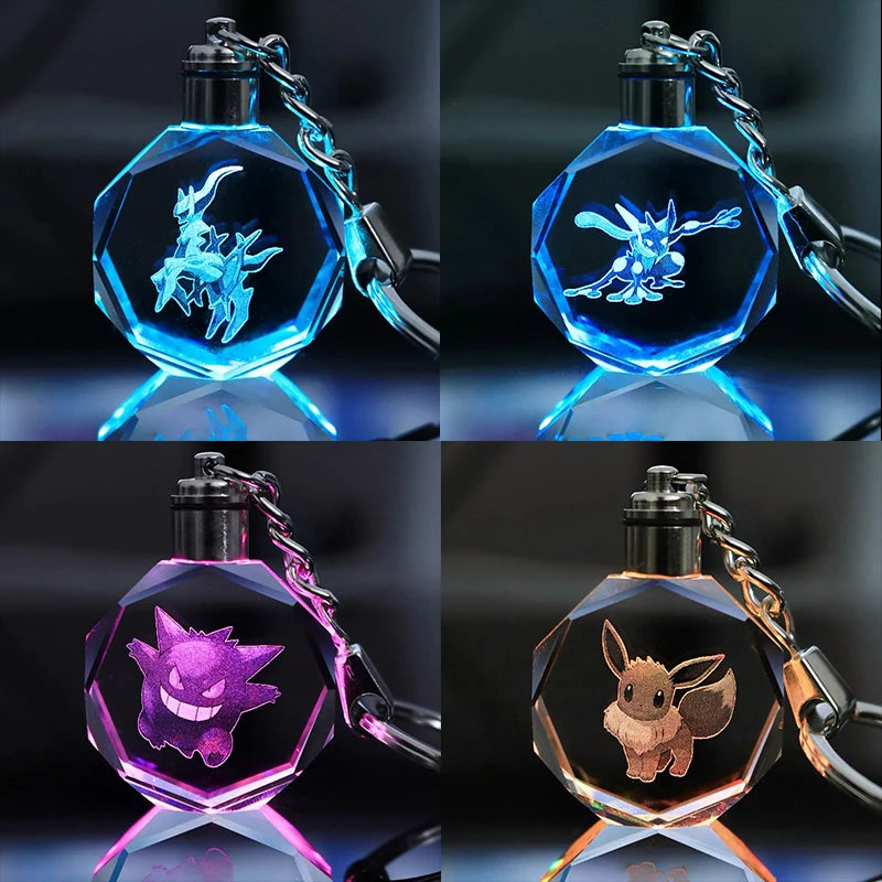 Glow Keychains Crystal