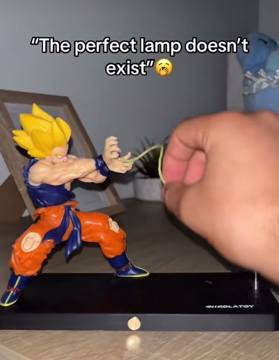 Super Saiyan Magnetic Led Night Light – KAMEHAMEHA